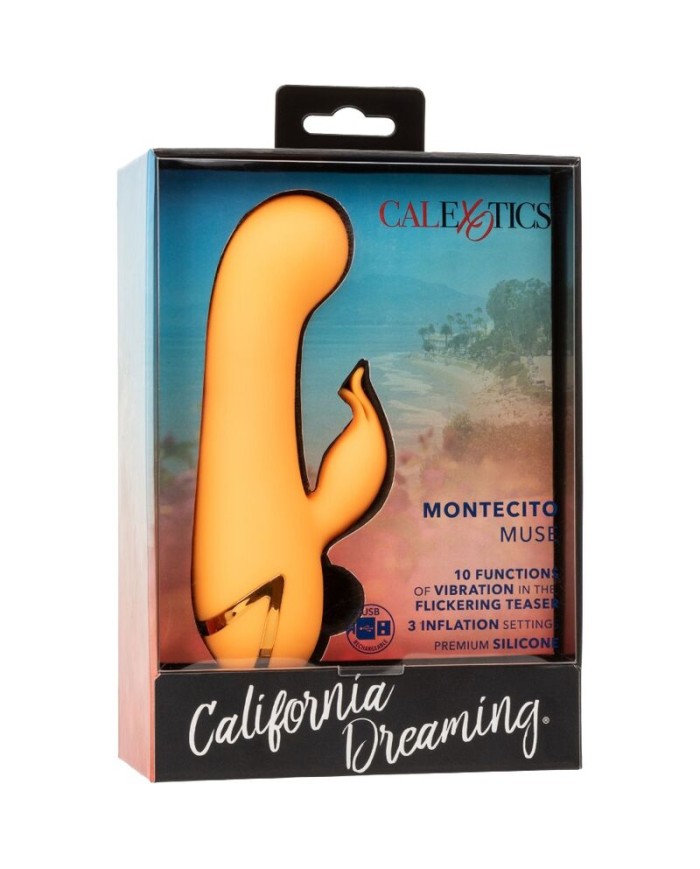 CALEXOTICS - MONTECITO MUSE VIBRADOR RABBIT NARANJA BY CALIFORNIA DREAMING