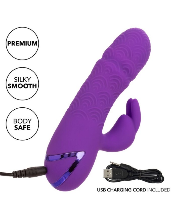 CALEXOTICS - MANHATTAN BEACH MARVEL VIBRADOR RABBIT MORADO BY CALIFORNIA DREAMING