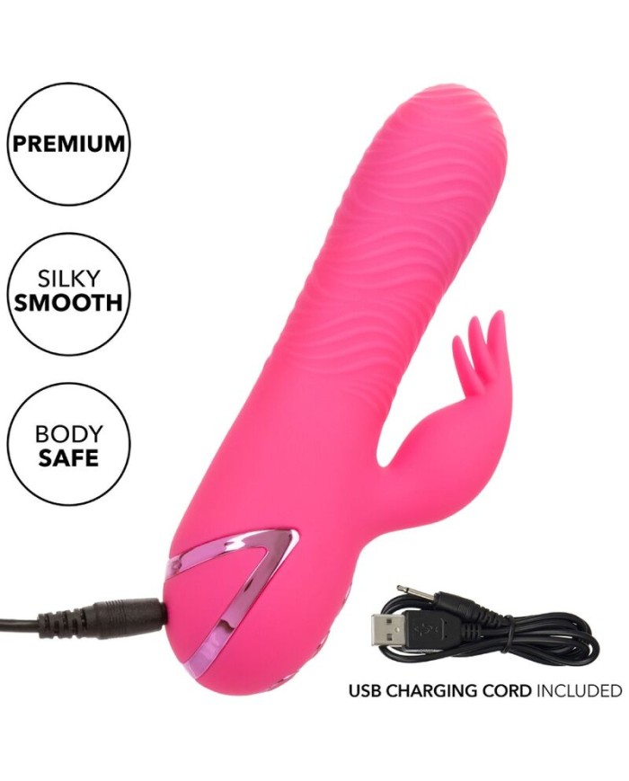 CALEXOTICS - SACRAMENTO SWEETIE VIBRADOR RABBIT ROSA BY CALIFORNIA DREAMING