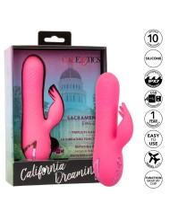 CALEXOTICS - SACRAMENTO SWEETIE VIBRADOR RABBIT ROSA BY CALIFORNIA DREAMING