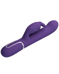 PRETTY LOVE - COALE VIBRADOR RABBIT 4 EN 1 MORADO