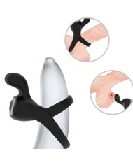 ARMONY - ANILLO VIBRADOR RABBIT NEGRO