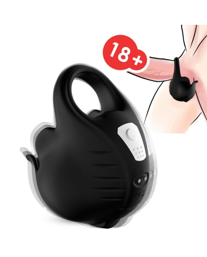 ARMONY - CUPPING ANILLO VIBRADOR NEGRO