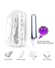 ARMONY - MASTER MASTURBATOR & VIBRADOR TRANSPARENTE