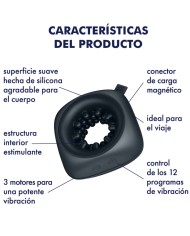 SATISFYER - RING STROKER MASTURBADOR & VIBRADOR