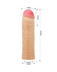 PRETTY LOVE - CHANE FUNDA DE PENE EXTENSORA NATURAL