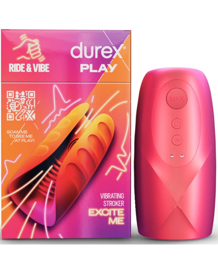 DUREX - TOY MASTURBADOR VIBRADOR RIDE & VIBE