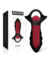 ARMONY - KYLIN DEDAL VIBRADOR & PLUG ANAL CONTROL REMOTO NEGRO