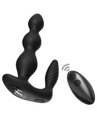 ARMONY - MANFUN VIBRADOR & ESTIMULADOR PLUG ANAL CONTROL REMOTO NEGRO