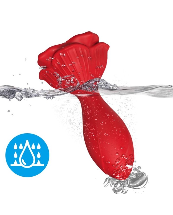 ARMONY - ROSA VIBRADOR & PLUG ANAL PEQUEÑO CONTROL REMOTO ROJO