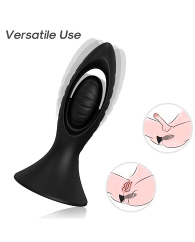 ELECTRASTIM SILICONE PLUG ANAL ROCKER BUTT SMALL