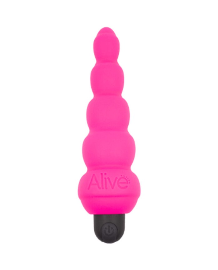 ALIVE - LANCE PRO ESTIMULADOR & VIBRADOR ANAL ROSA