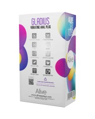 ALIVE - GLADIUS PLUG VIBRADOR ANAL