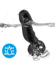 ARMONY - DILDO VIBRADOR & PLUG ANAL CONTROL REMOTO NEGRO