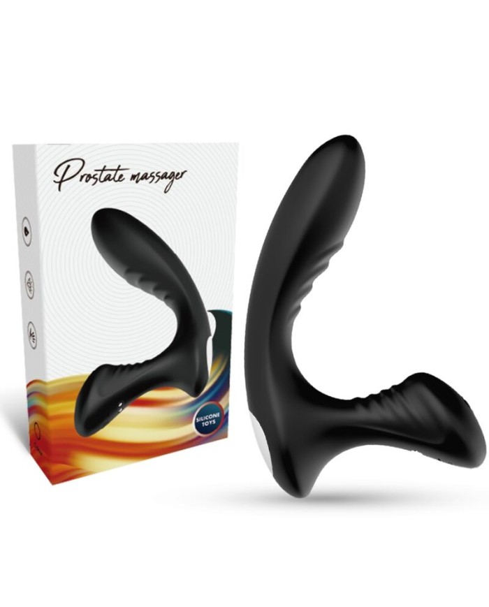 ARMONY - STORM VIBRADOR ANAL PROSTATA & PLUG CONTROL REMOTO NEGRO