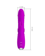 PRETTY LOVE - DOROTHY VIBRADOR CONEJO RECARGABLE MORADO