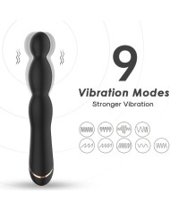 ARMONY - BAMBU VIBRADOR AJUSTABLE NEGRO