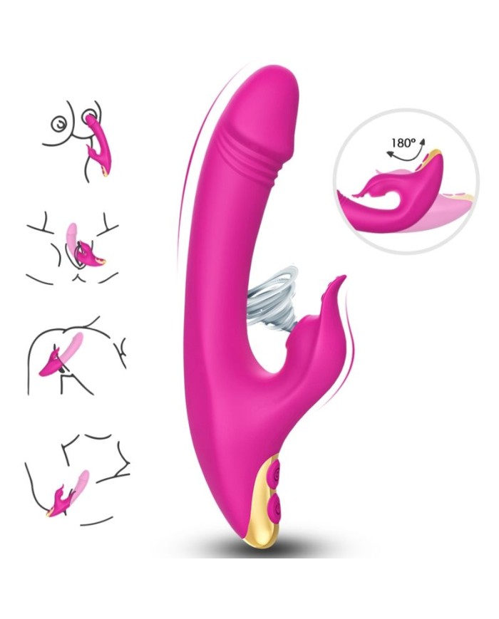 ARMONY - AMANT SUCCIONADOR CLITORIS & PUNTO G FUCSIA