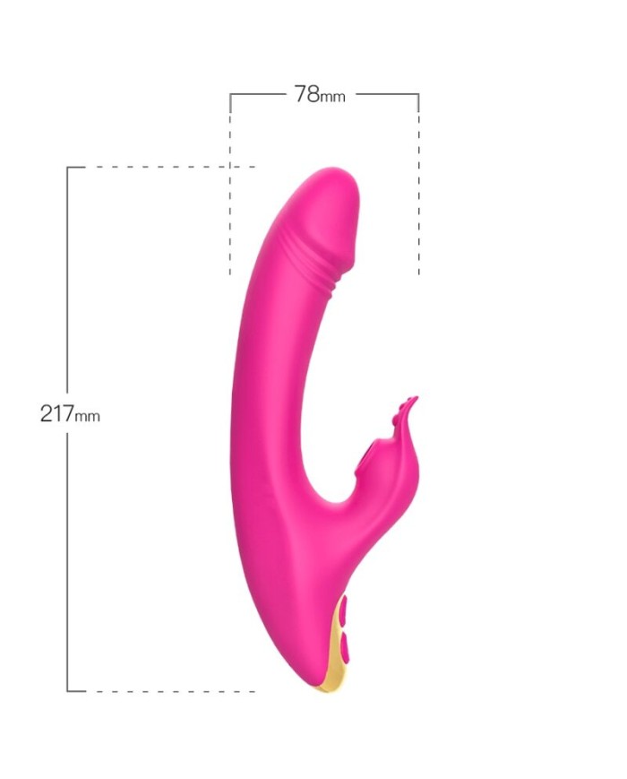 ARMONY - AMANT SUCCIONADOR CLITORIS & PUNTO G FUCSIA