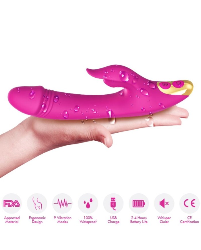 ARMONY - AMANT SUCCIONADOR CLITORIS & PUNTO G FUCSIA