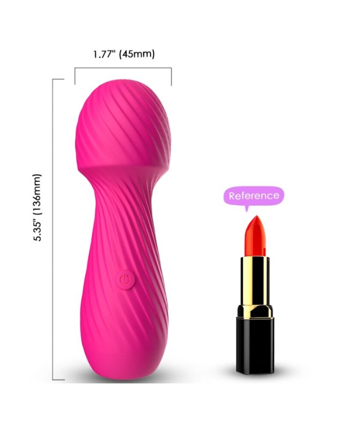 ARMONY - DAZZLE MASAJEADOR & VIBRADOR PEQUEÑO FUCSIA