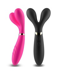 ARMONY - Y-WAND MASAJEADOR & VIBRADOR CABEZA DOBLE FUCSIA