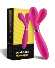 ARMONY - Y-WAND MASAJEADOR & VIBRADOR CABEZA DOBLE FUCSIA