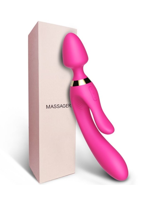 ARMONY - MASAJEADOR & VIBRADOR RABBIT FUCSIA