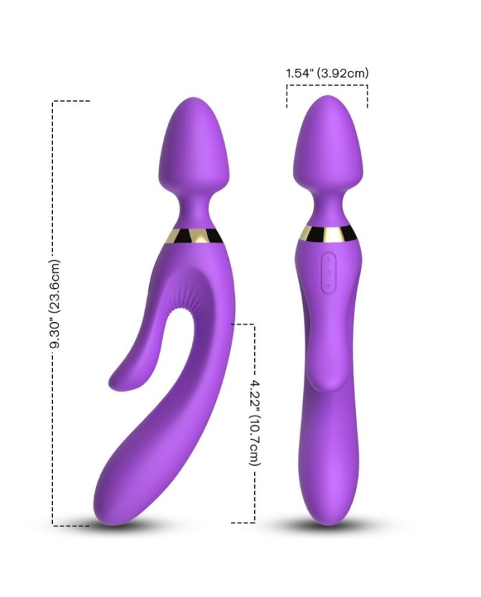 ARMONY - MASAJEADOR & VIBRADOR RABBIT VIOLETA