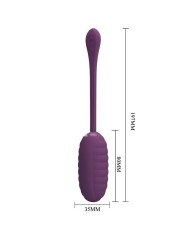 PRETTY LOVE - CASPER HUEVO VIBRADOR RECARGABLE MORADO