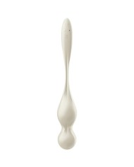 SATISFYER - LOVE BIRDS BOLAS KEGEL VIBRADORAS BLANCO