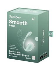 SATISFYER - SMOOTH PETAL ESTIMULADOR PUNTO G VERDE AGUA APP GRATUITA