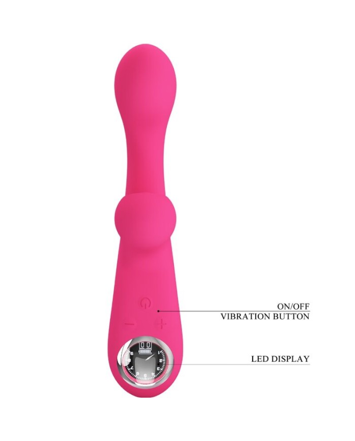 PRETTY LOVE - SKYLAR VIBRADOR ESTIMULADOR ROSA