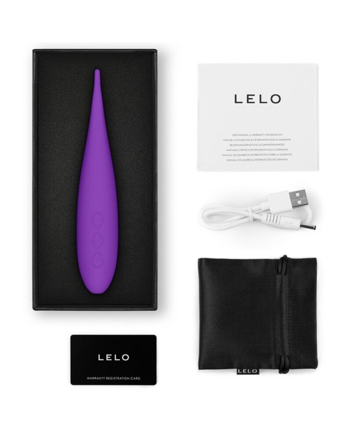 LELO - DOT TRAVEL ESTIMULADOR DE CLÍTORIS MORADO