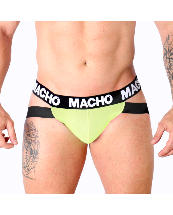 MACHO - MX28FA JOCK AMARILLO NEON M