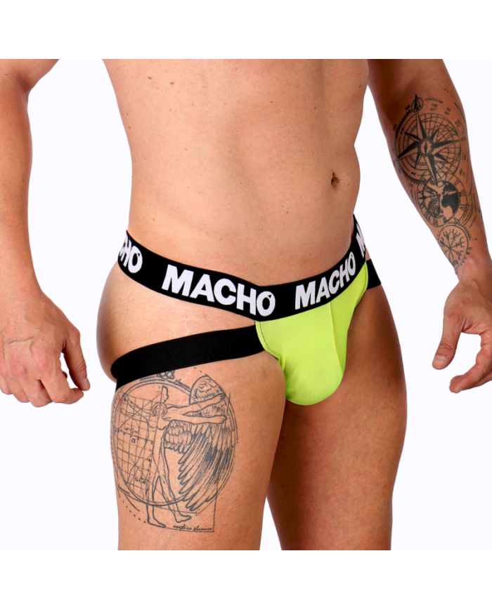 MACHO - MX28FA JOCK AMARILLO NEON M