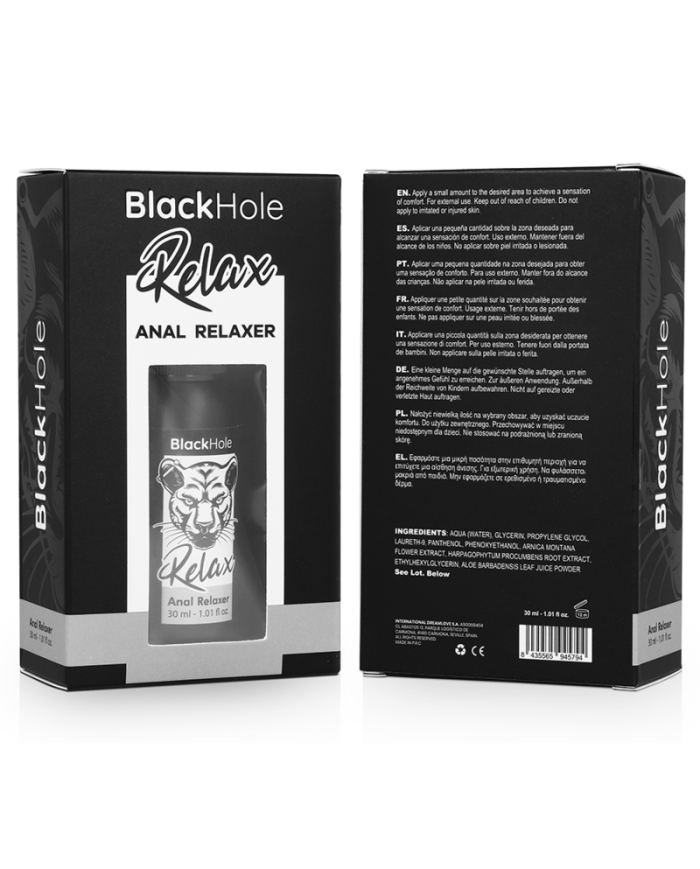 BLACK HOLE - SPRAY EXPLORER RELAJANTE ANAL 30 ML