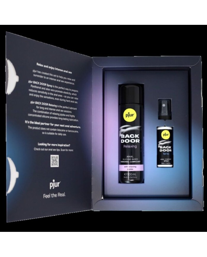 PJUR - BACK DOOR SET DE LUBRICANTE ANAL Y SPRAY