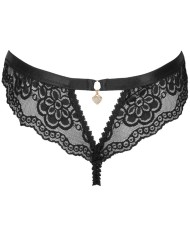 LIVCO CORSETTI FASHION - OKSURIN PANTY CROTCHLESS NEGRO S/M