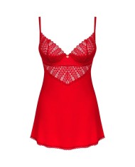 OBSESSIVE - INGRIDIA CHEMISE & TANGA ROJO XS/S