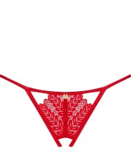 OBSESSIVE - INGRIDIA TANGA CROTCHLESS ROJO XS/S