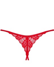 OBSESSIVE - INGRIDIA TANGA CROTCHLESS ROJO XS/S