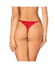 OBSESSIVE - INGRIDIA TANGA CROTCHLESS ROJO M/L