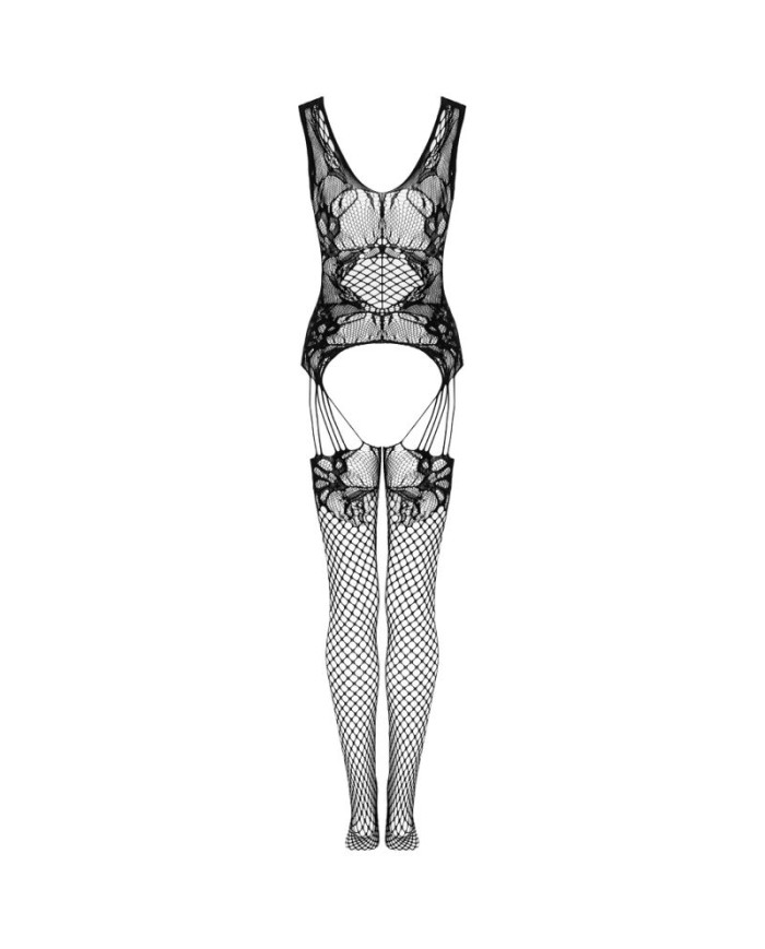 LIVCO CORSETTI FASHION - JULOVE BODYSTOCKING NEGRO TALLA ÚNICA