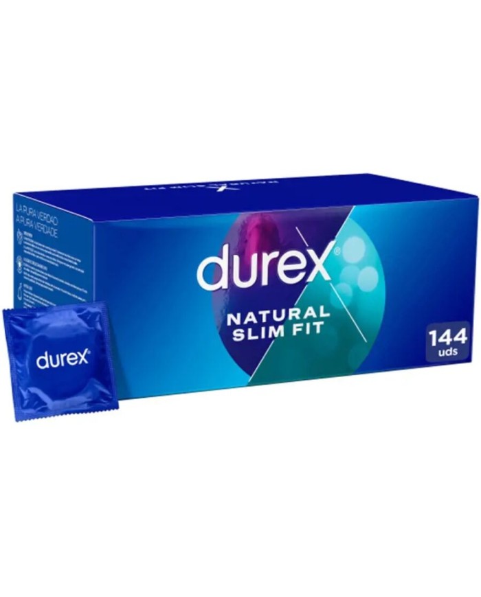 DUREX - NATURAL SLIM FIT BASIC 144 UNIDADES