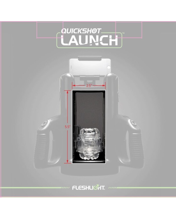 FLESHLIGHT - QUICKSHOT LAUNCH MASTURBADOR AUTOMÁTICO