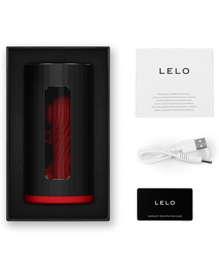 LELO - F1S V3 MASTURBADOR MASCULINO ROJO