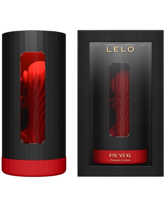 LELO - F1S V3 MASTURBADOR MASCULINO ROJO XL