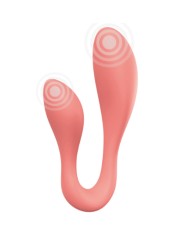 OHMAMA VIBRADOR ROTADOR CON ESTIMULADOR CLITORIS DELFIN