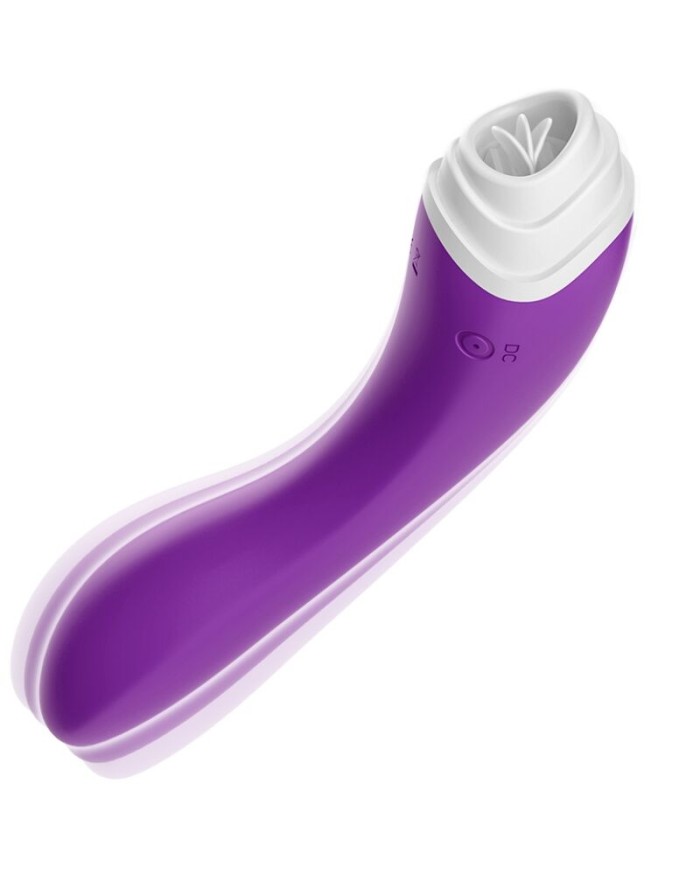 ARMONY - FAIRYLAND ESTIMULADOR CON LENGUA CLITORIS & VIBRADOR VIOLETA